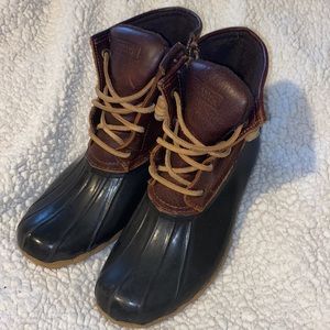Sperry saltwater duck boots